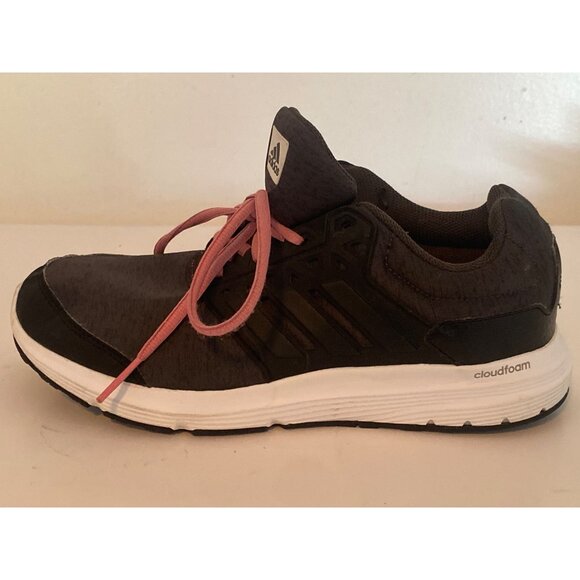 Adidas Sneaker Cloudfoam Ortholite Women 7 Black Pink Running Shoe BA7809 - Picture 12 of 16